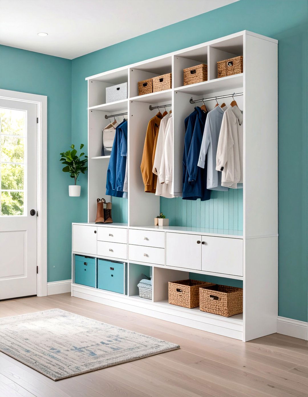 Modern Minimalist Floating Bench - 24 Mudroom Bench Ideas