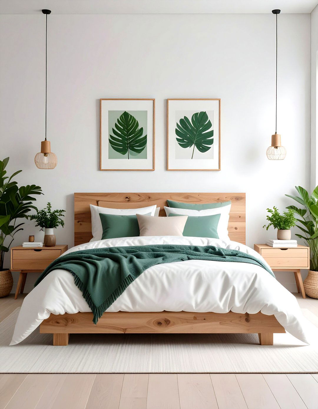 Modern Minimalist Forest Design - 24 Forest Themed Bedroom Ideas