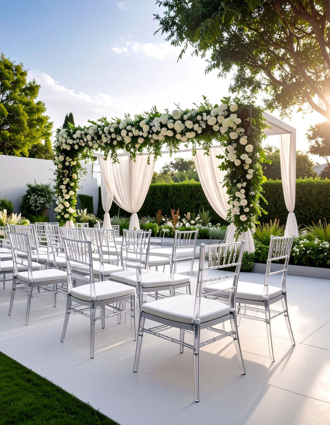 Modern Minimalist Garden Wedding - 24 Garden Wedding Ideas