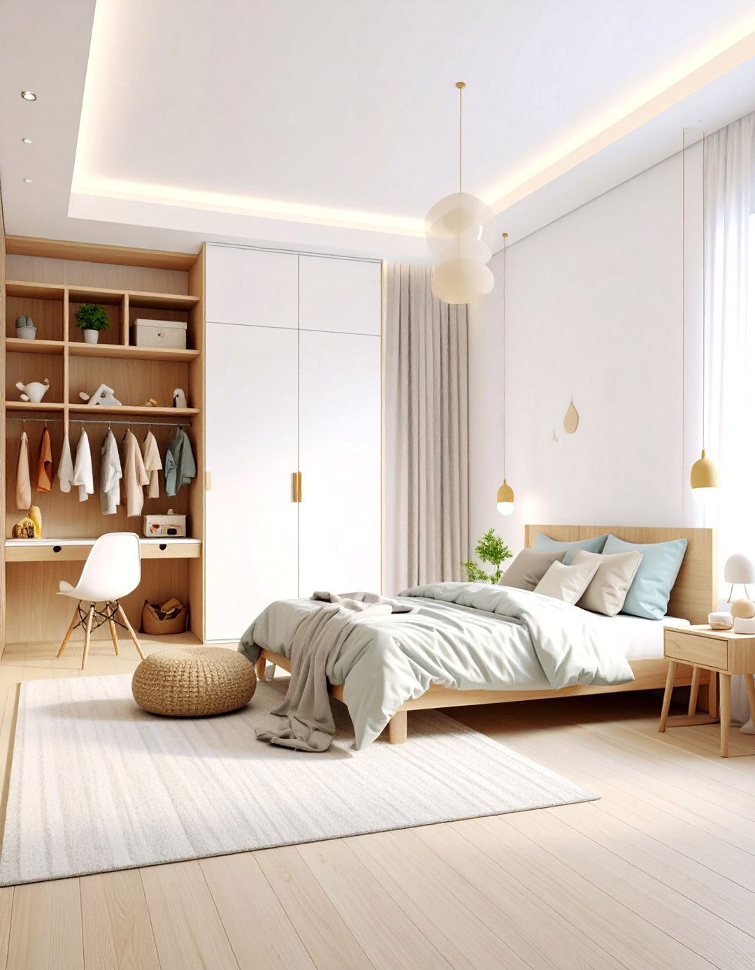 Modern Minimalist Kids Bedroom - 24 Kids Room Ideas