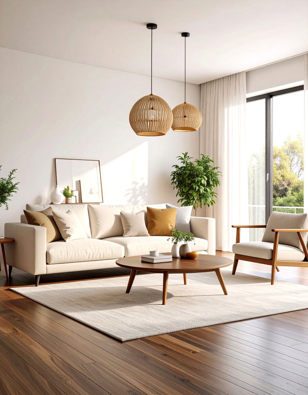 Modern Minimalist Living Room Design - 24 Dark Brown Floor Living Room Ideas