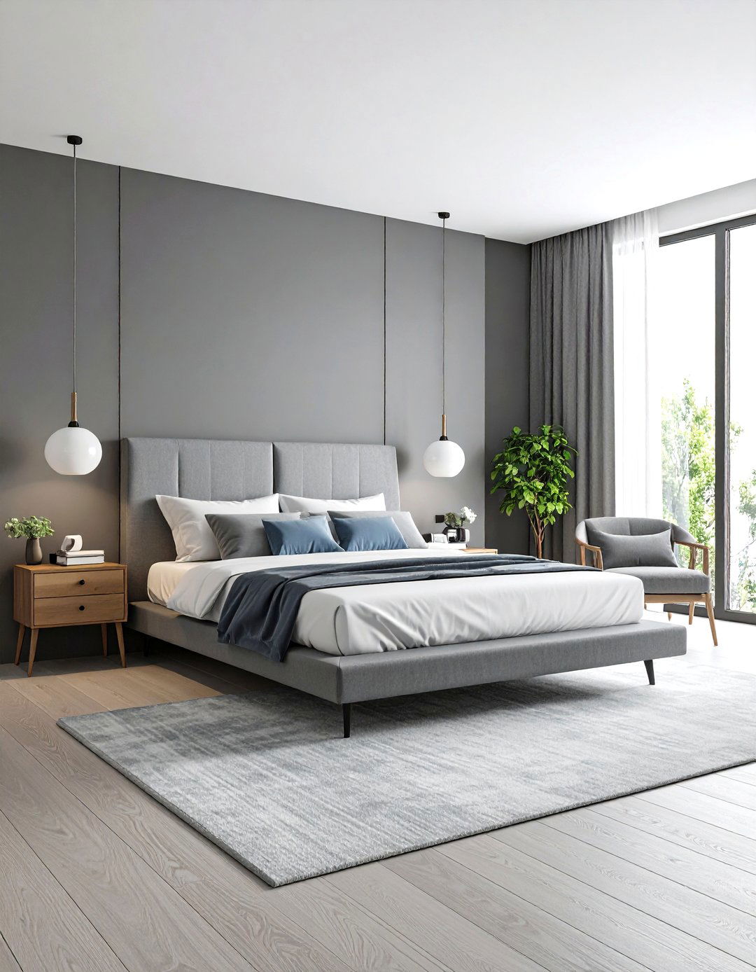Modern Minimalist Masculine Retreat - 24 Men's Bedroom Ideas