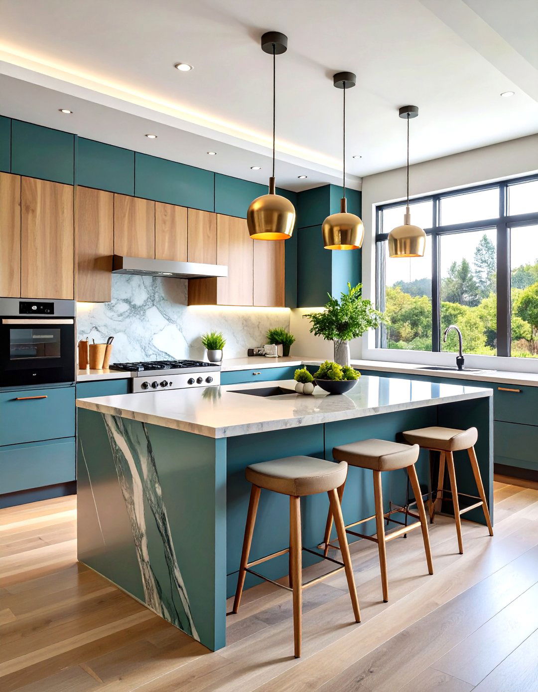Modern Minimalist Soapstone Kitchen Island - 24 Soapstone Kitchen Countertops