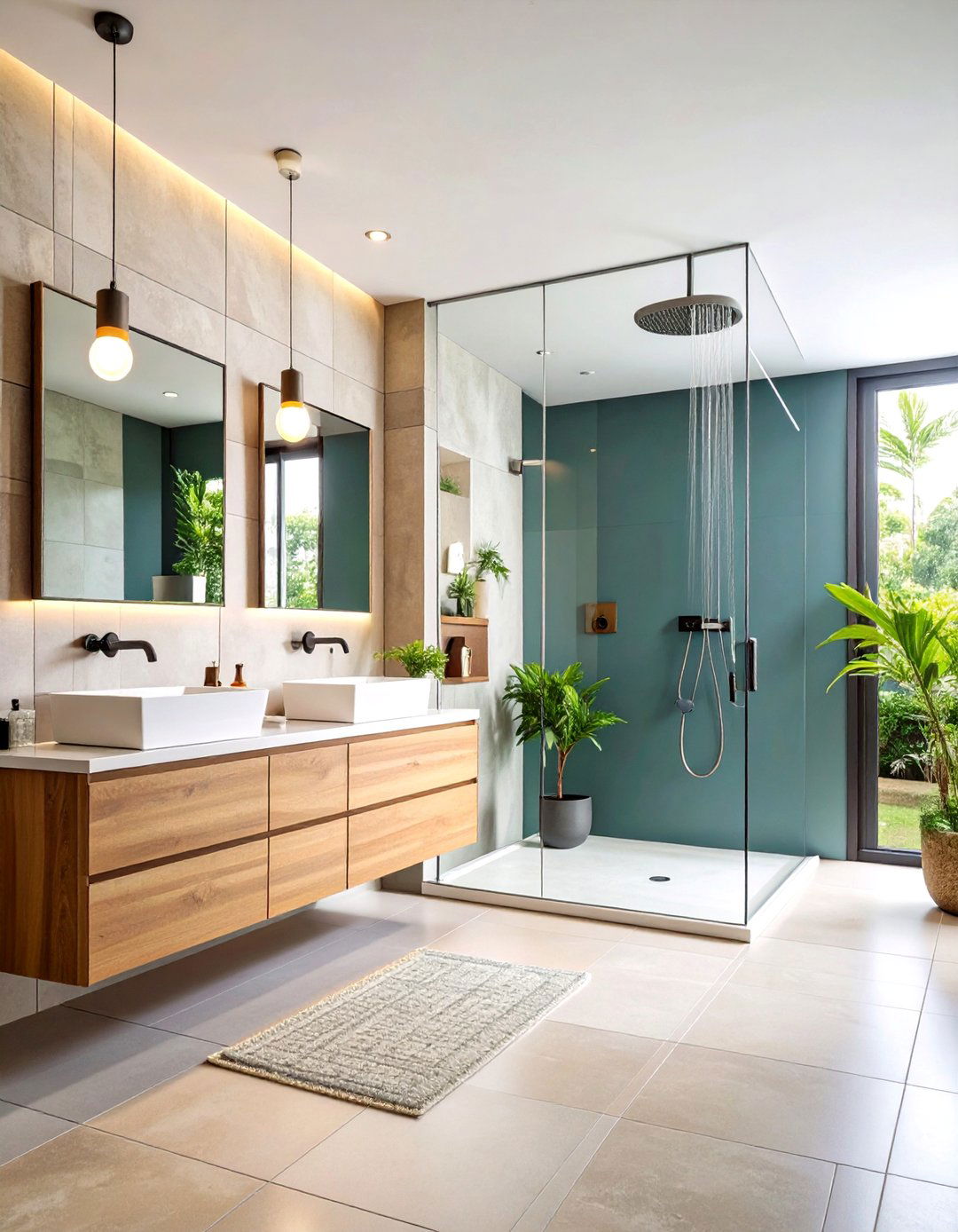 Modern Minimalist Spa Bathroom - 24 Aesthetic Bathroom Ideas