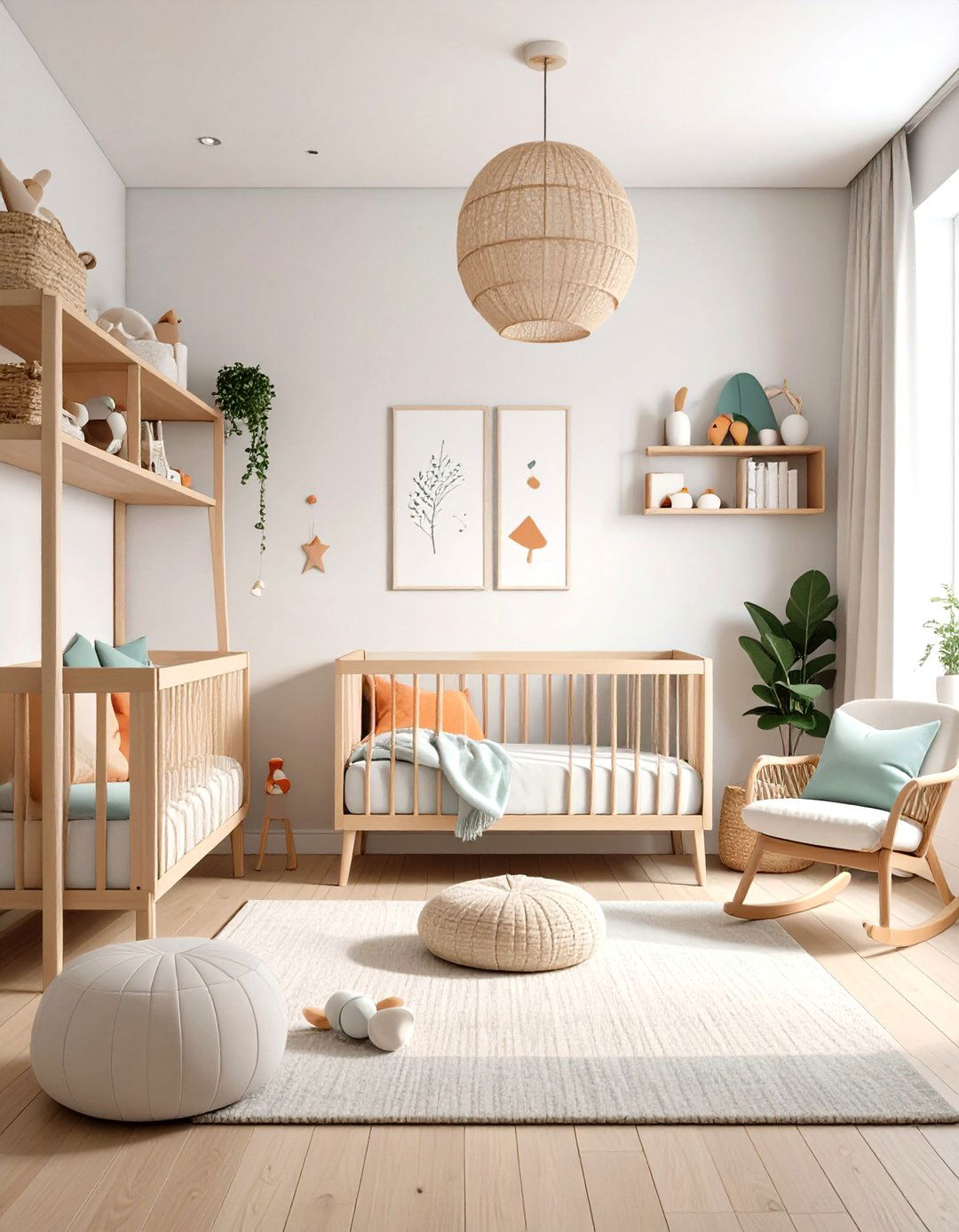 Modern Minimalist Sports Nursery - 24 Sports Nursery Ideas
