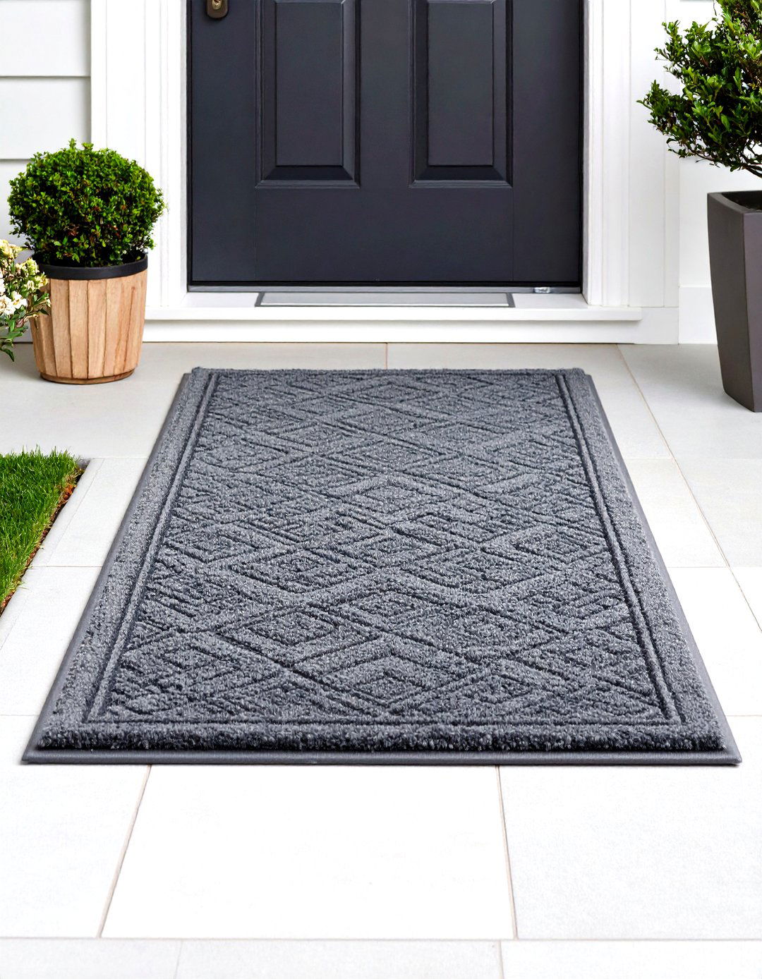 Modern Minimalist Styles - 24 Front Door Mat Ideas