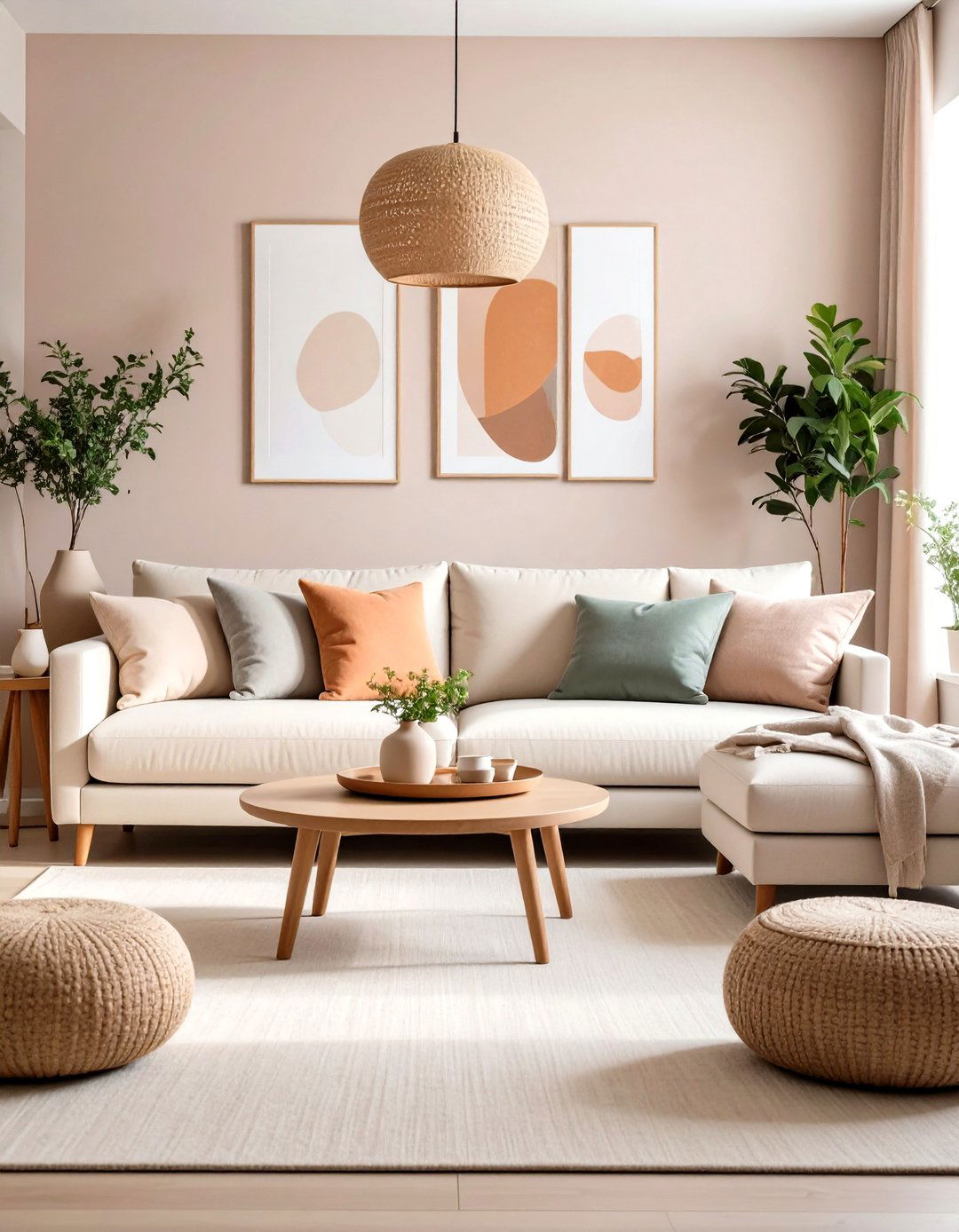 Modern Minimalist Symmetrical Living Room - 24 Symmetrical Living Room Ideas
