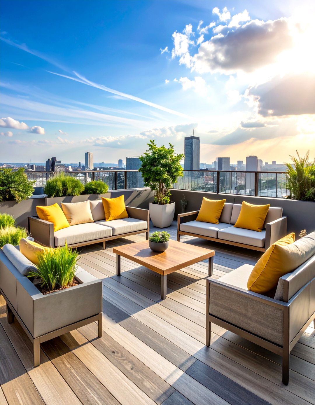 Modern Minimalist Terrace Design - 24 Terrace Design Ideas