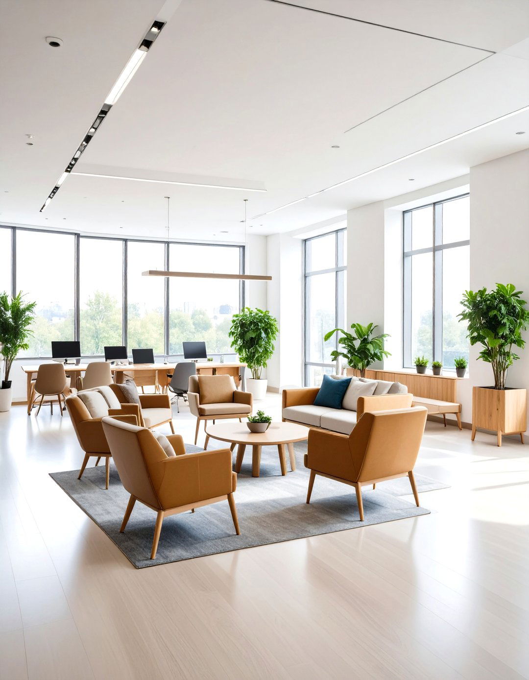 Modern Minimalist Therapy Space - 24 Therapist Room Ideas