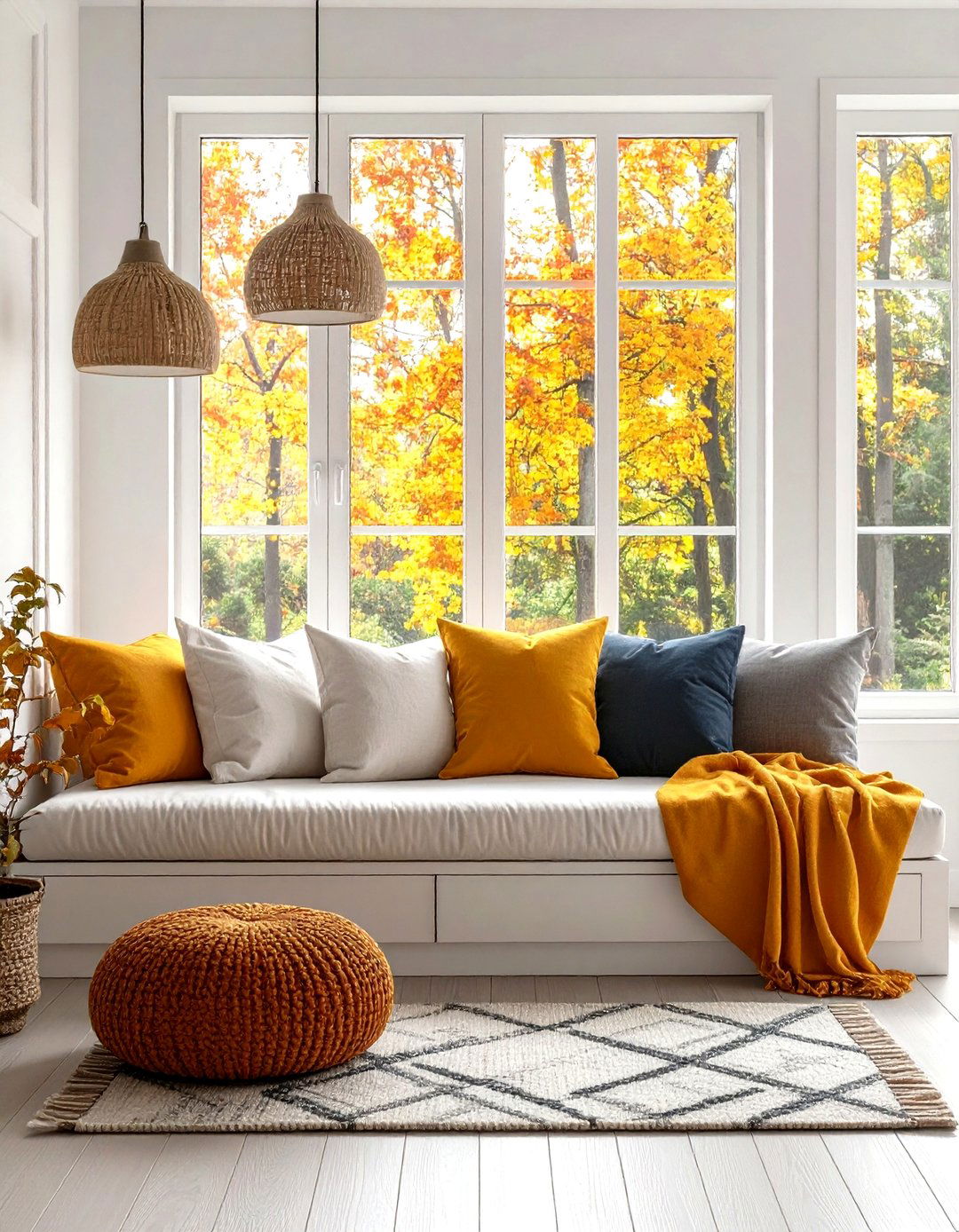 Modern Minimalist Window Bench - 24 Window Seat Ideas