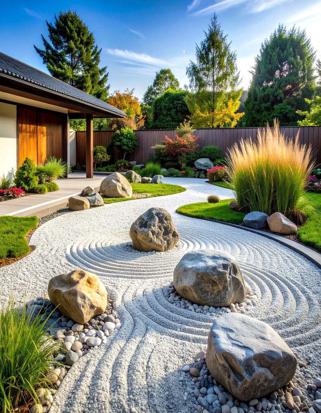 Modern Minimalist Zen Garden Design - 24 Landscaping Ideas