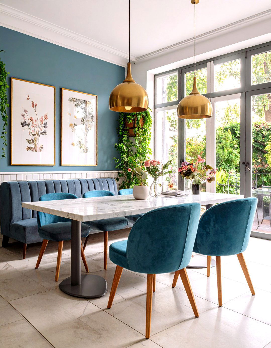 Modern Parisian Bistro Inspired Design - 24 Parisian Dining Room Ideas