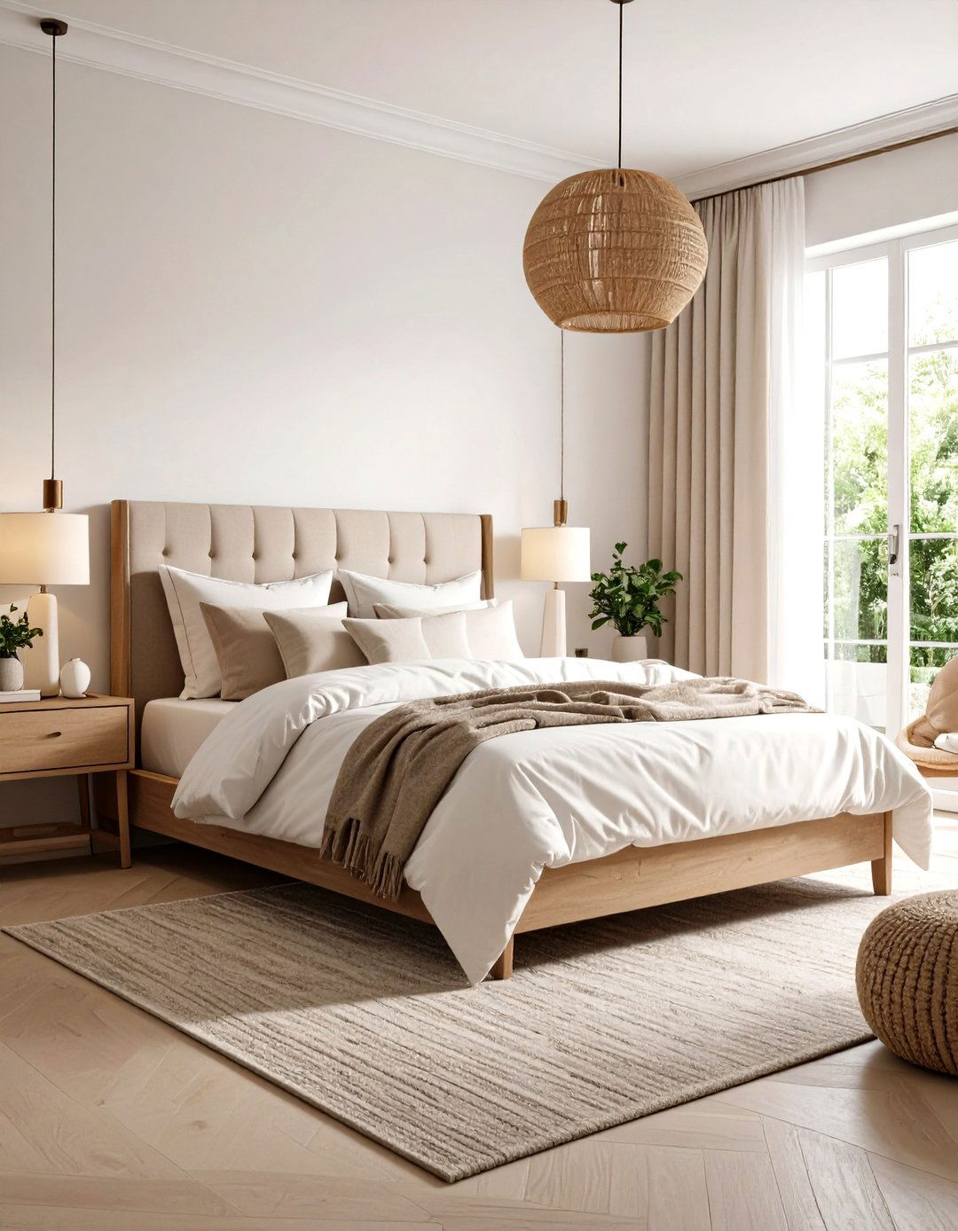 Modern Parisian Minimalism - 24 Paris-themed Bedroom Ideas