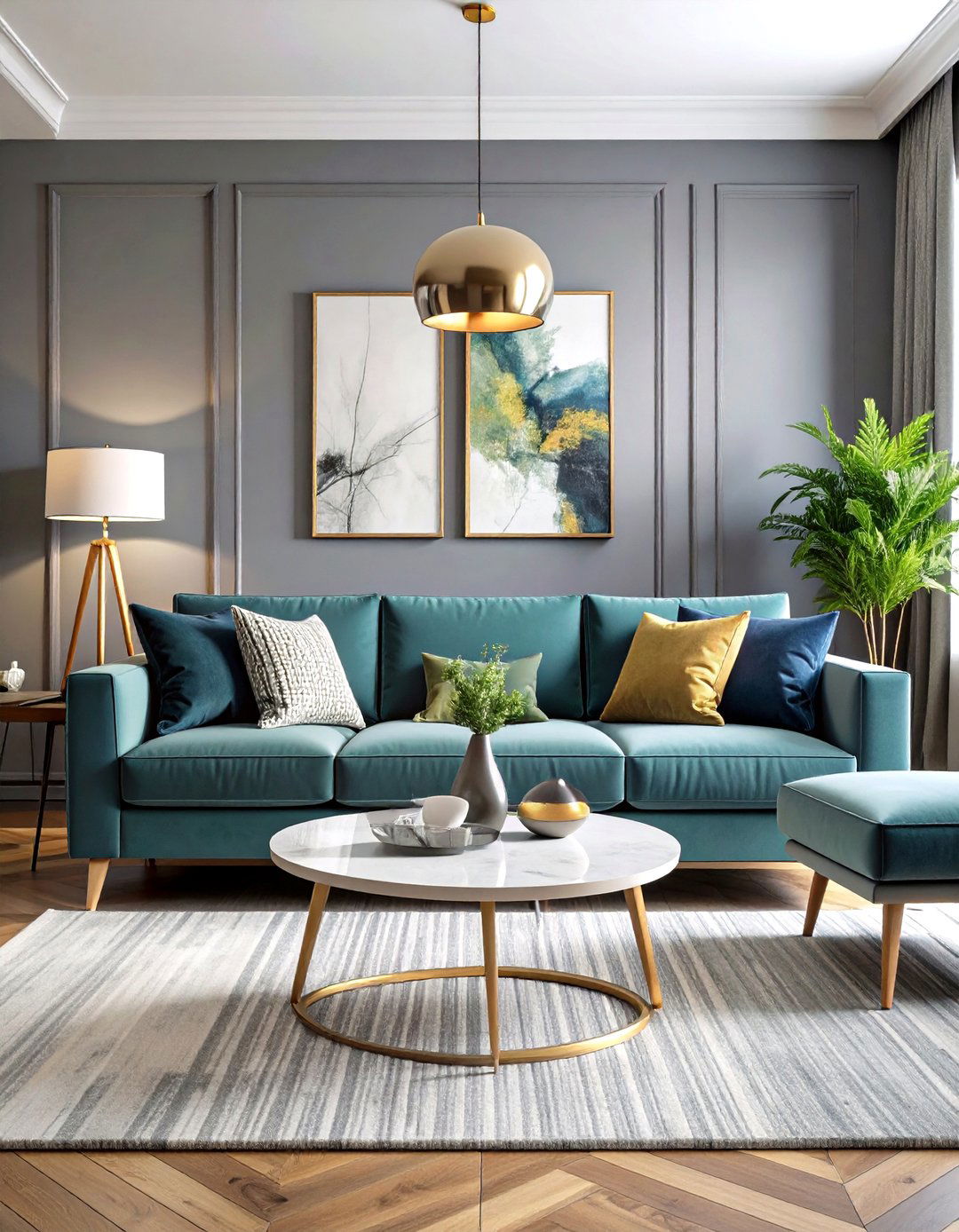 Modern Parisian Minimalist Design - 24 Parisian-style Living Room Ideas