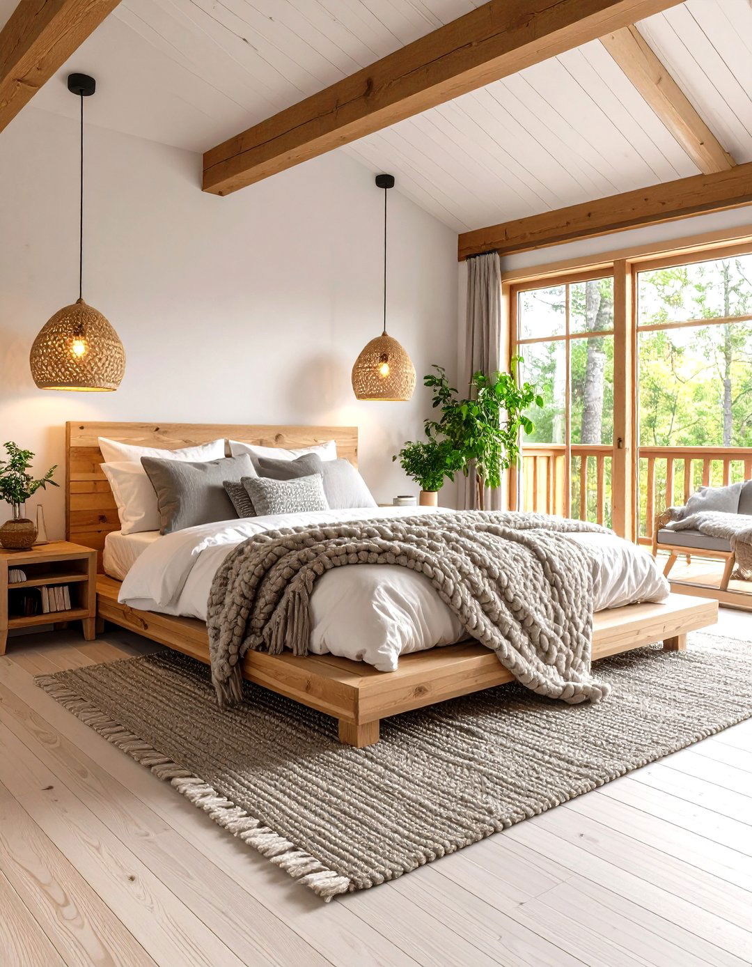 Modern Scandinavian Bedroom - 24 Barndominium Interior Ideas