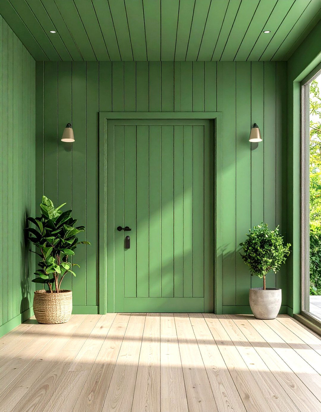 Modern Shiplap Accent Walls - 24 Wainscoting Entryway Ideas