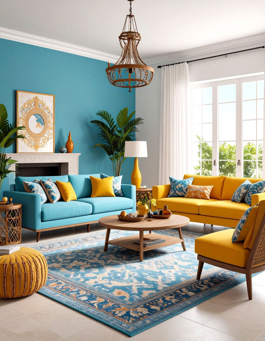 Modern Spanish Fusion Living Room - 24 Spanish Style Living Room Ideas