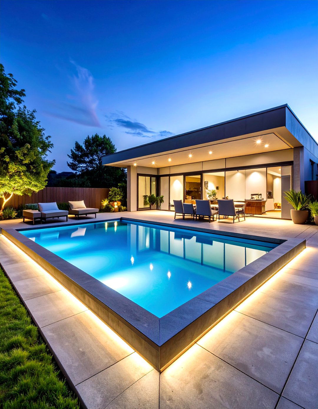 Modern Swimming Pool Paradise - 24 Backyard Oasis Ideas
