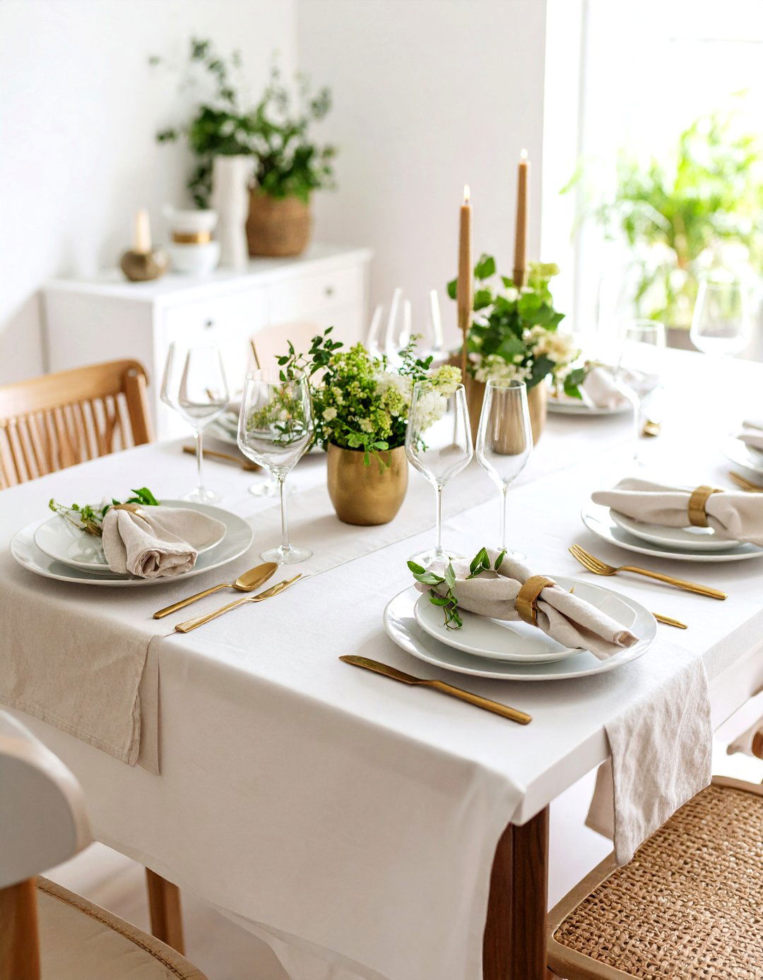 Modern Traditional Table Setting Foundations - 24 Transitional Dining Room Ideas
