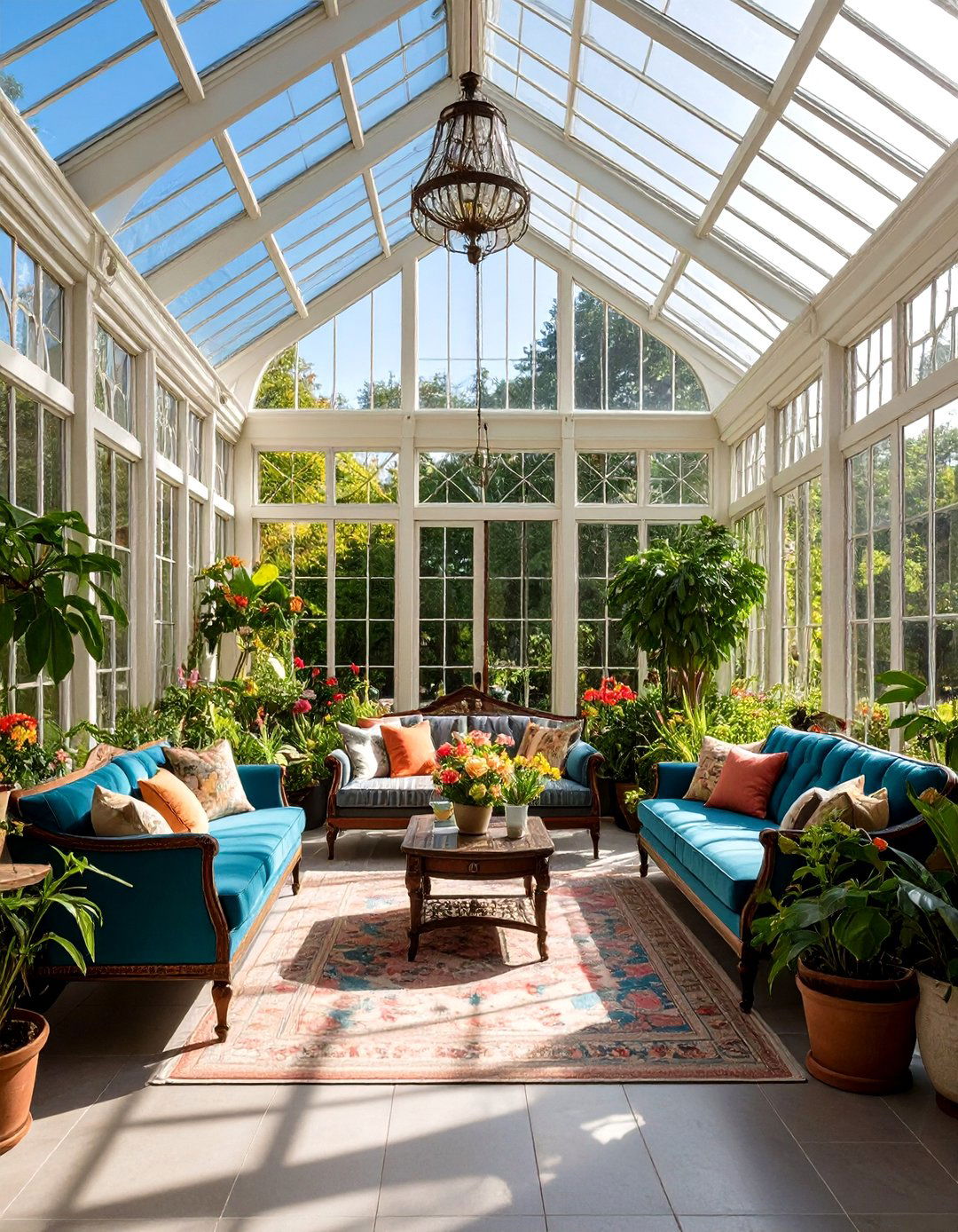 Modern Victorian Conservatory Fusion - 24 Victorian Sunroom Ideas