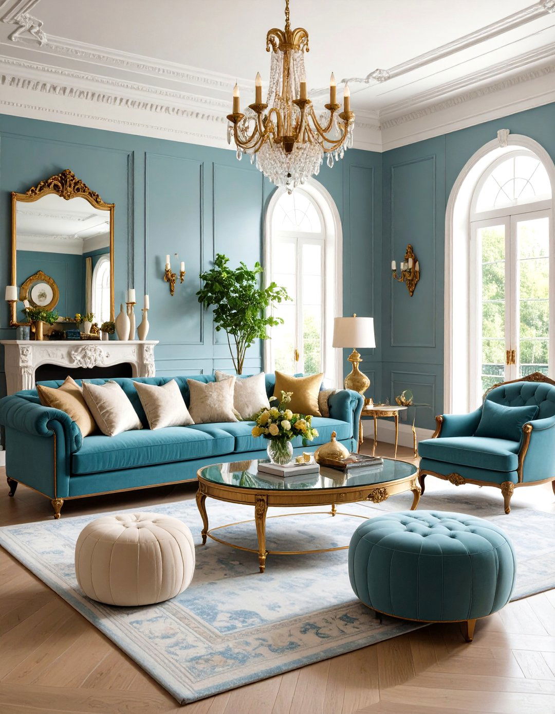 Modern Victorian Fusion - 24 Victorian Living Room Ideas