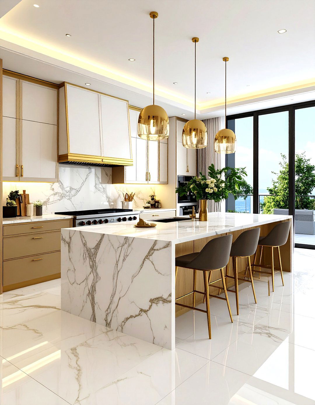 Modern Victorian Fusion - 24 Kitchen With Stainless Steel Appliances