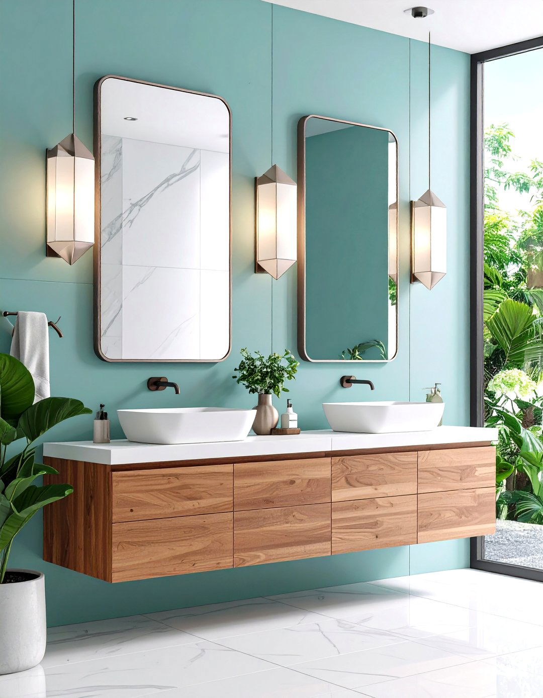 Modern Wall Sconce Fixtures - 24 Bathroom Lighting Ideas