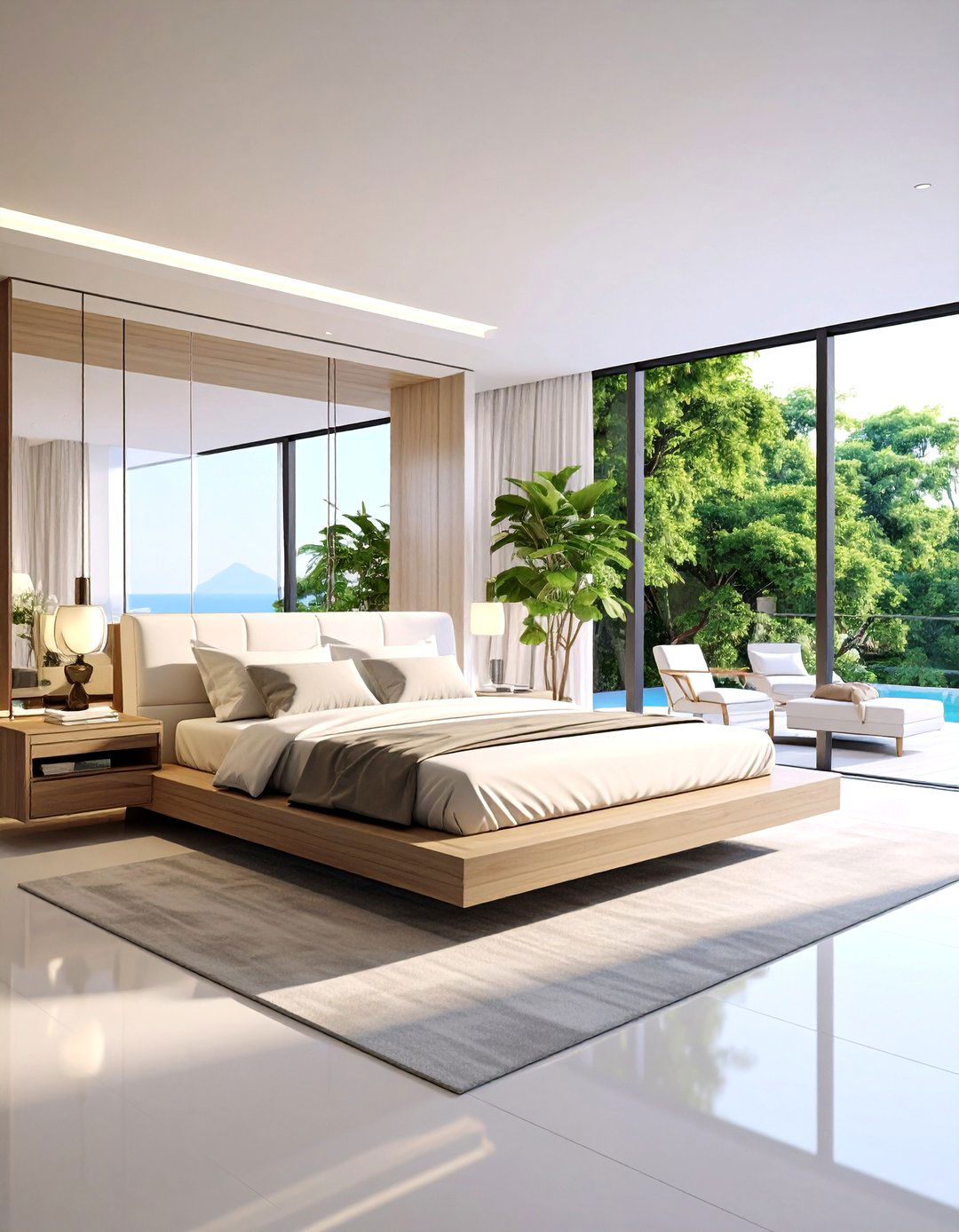 Modern White Bedroom Furniture - 24 Small White Bedroom Ideas