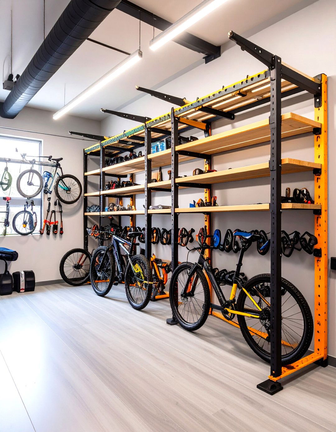 Modular Component Systems - 24 Garage Bike Storage Ideas