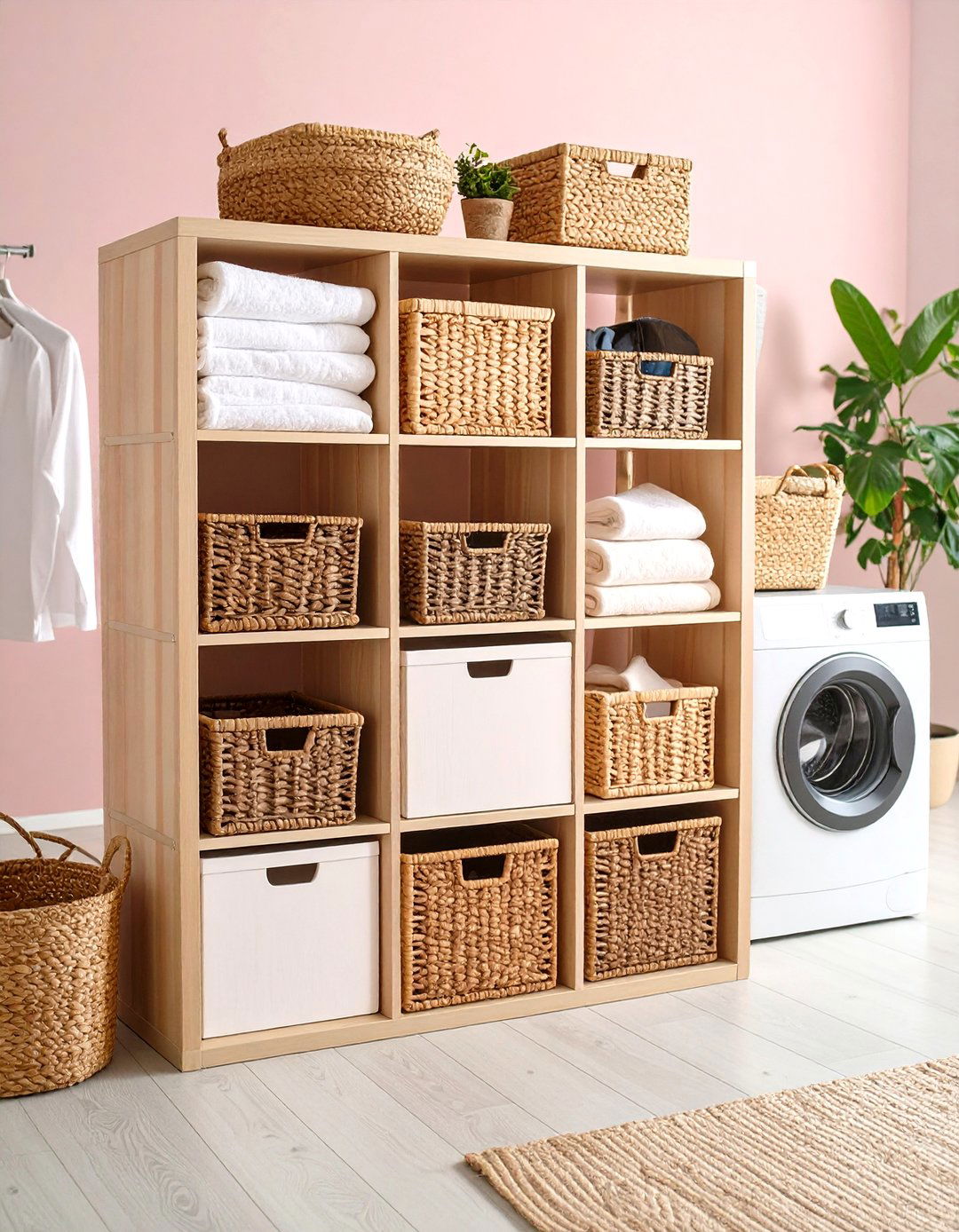 Modular Cube Systems - 24 Laundry Room Storage Ideas
