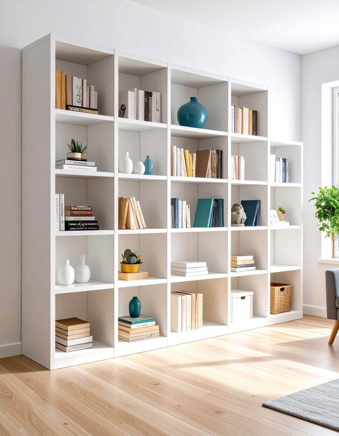Modular Cube Systems - 24 Living Room Shelf Ideas