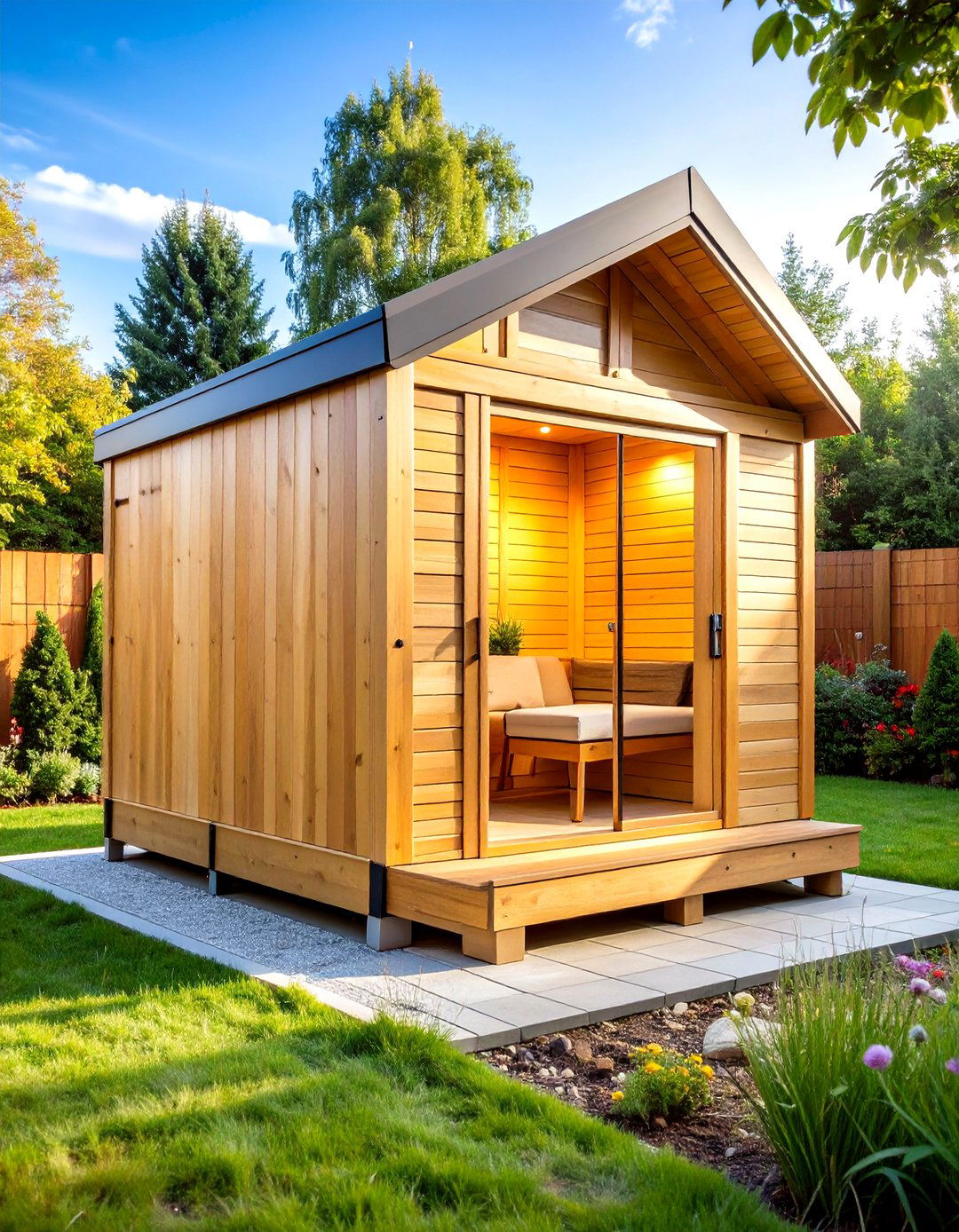 Modular Expandable Sauna System - 24 Outdoor Sauna Ideas