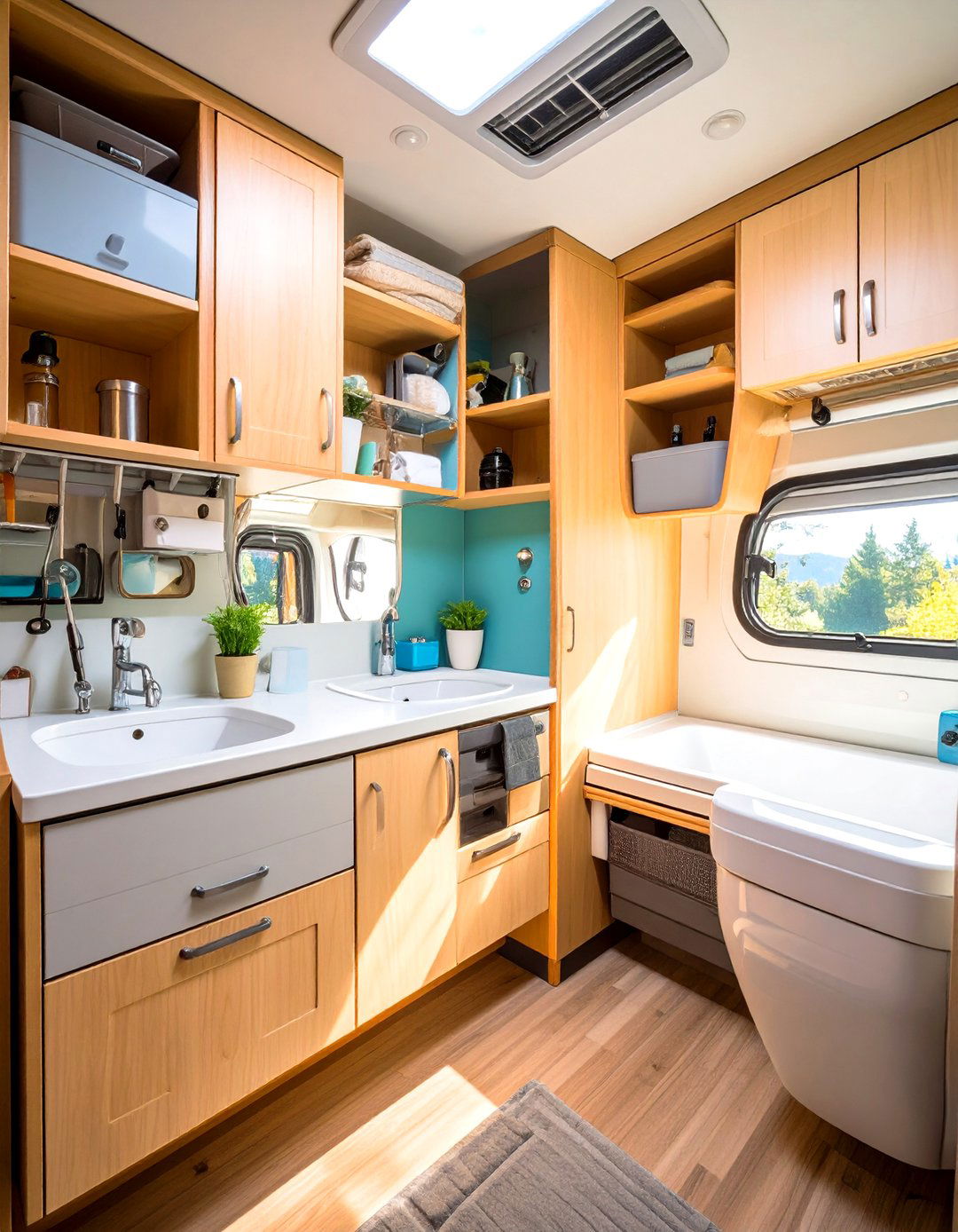 Modular Flexible Design System - 24 Small Rv Bathroom Ideas