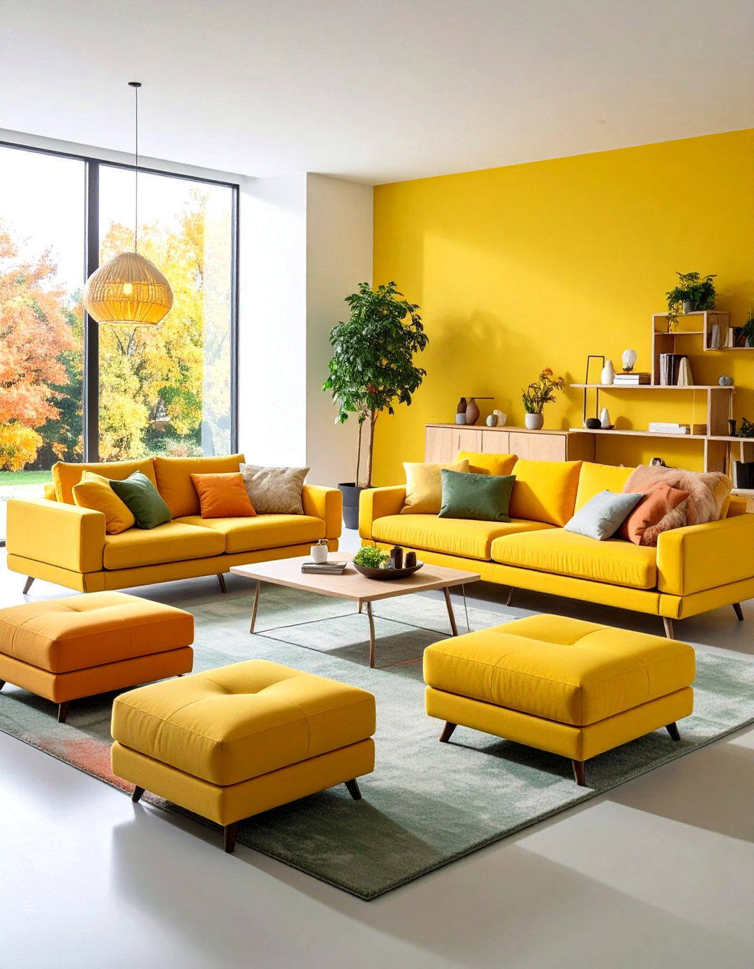 Modular Furniture Flexibility System - 24 Long Living Room Ideas