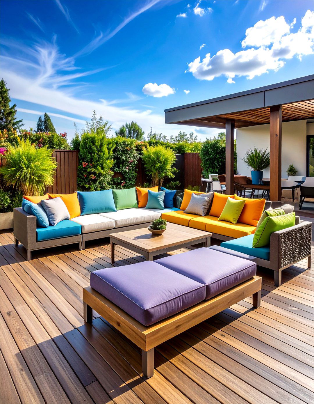 Modular Outdoor Furniture Systems - 24 Deck Decorating Ideas