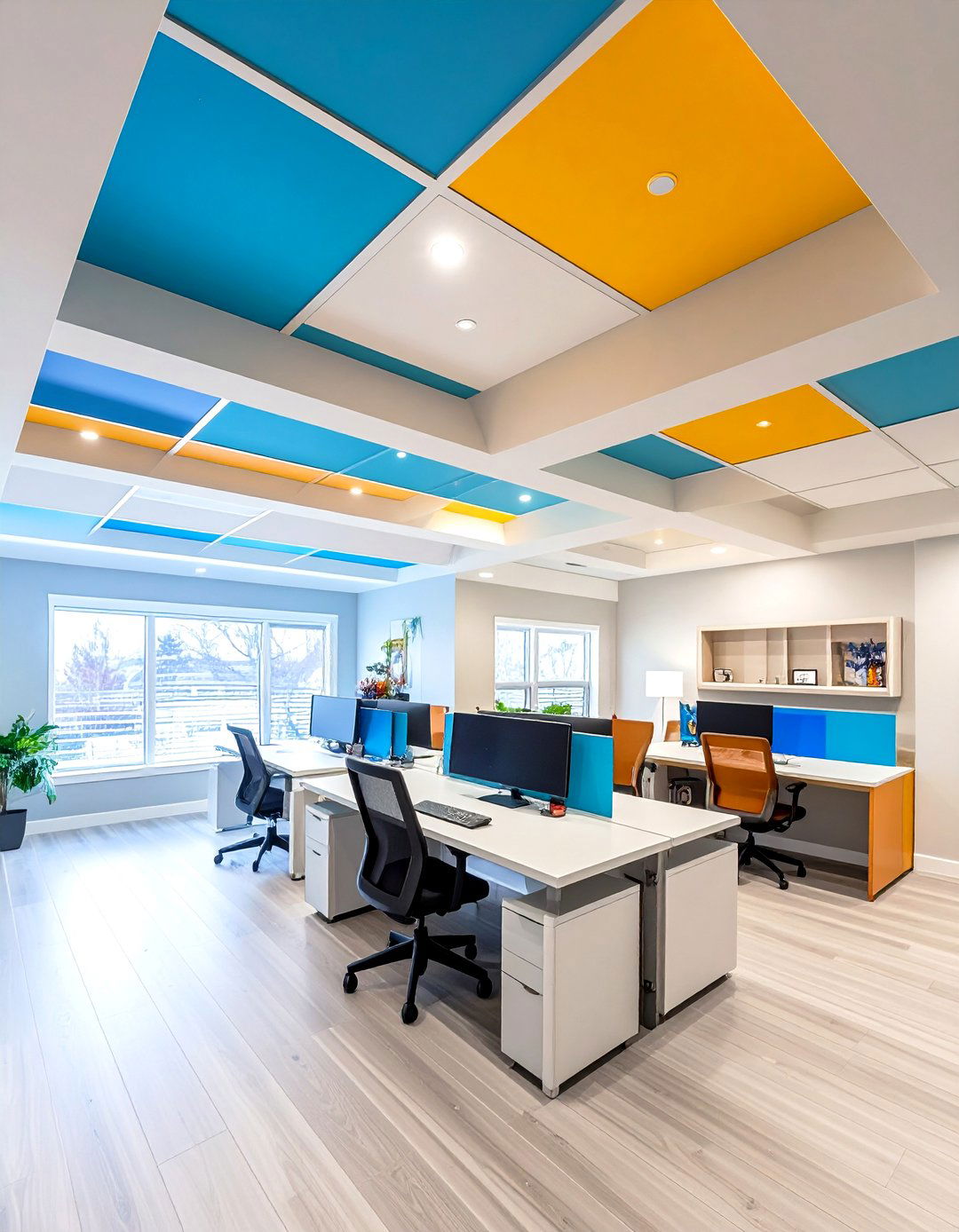Modular Panel System Installation - 24 Exposed Basement Ceiling Ideas