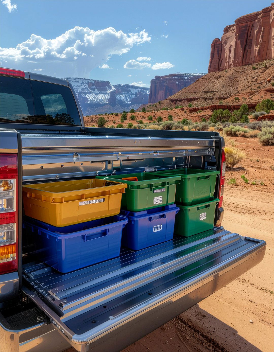 Modular Storage Bin Systems - 24 Truck Bed Storage Ideas