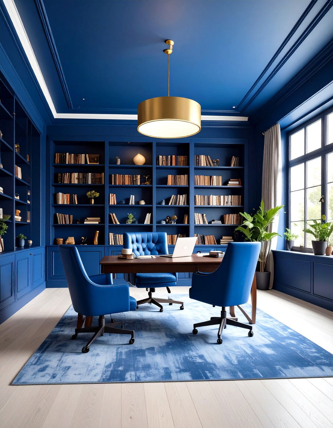 Monochromatic Ceiling Coordination - 24 Ceiling Paint Ideas