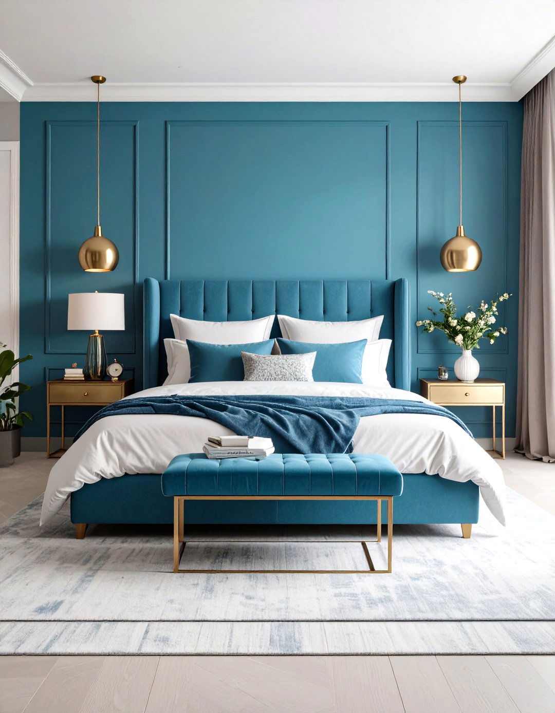Monochromatic Color Scheme - 24 Student Bedroom Design Ideas
