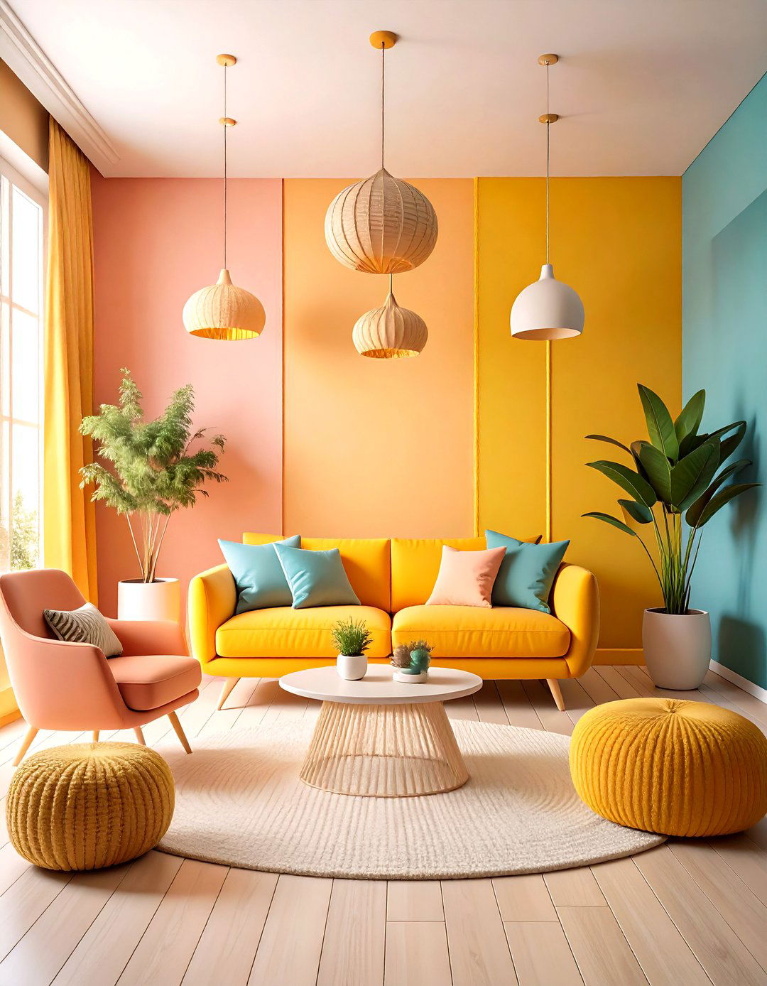 Monochromatic Color Studies - 24 Large Wall Art Ideas