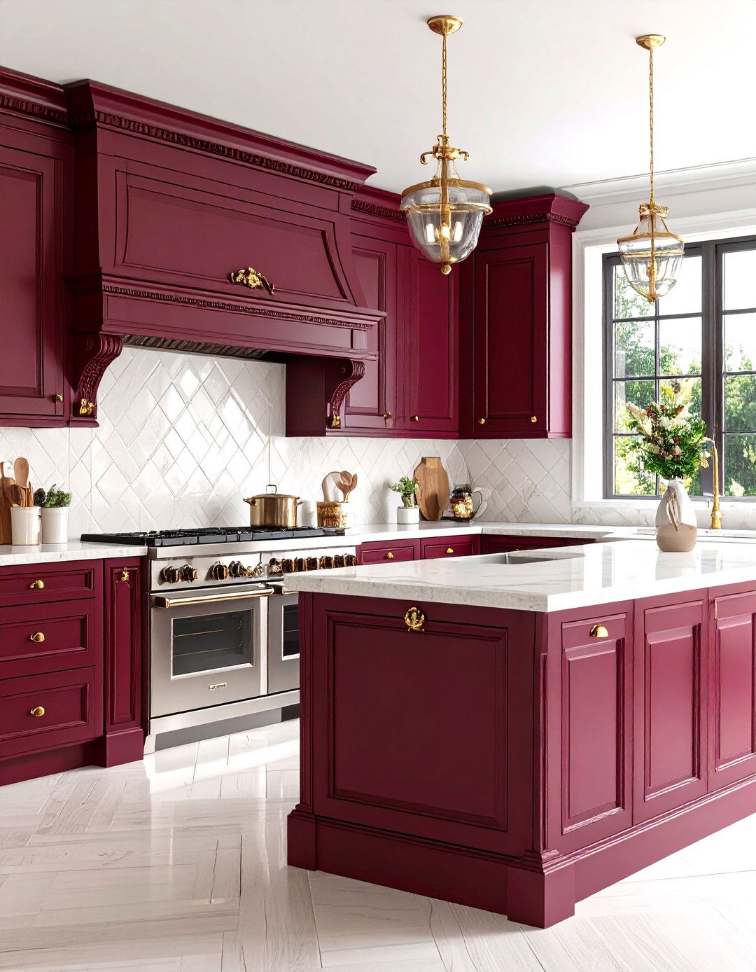 Monochromatic Gray Elegance - 24 Kitchen With Stainless Steel Appliances