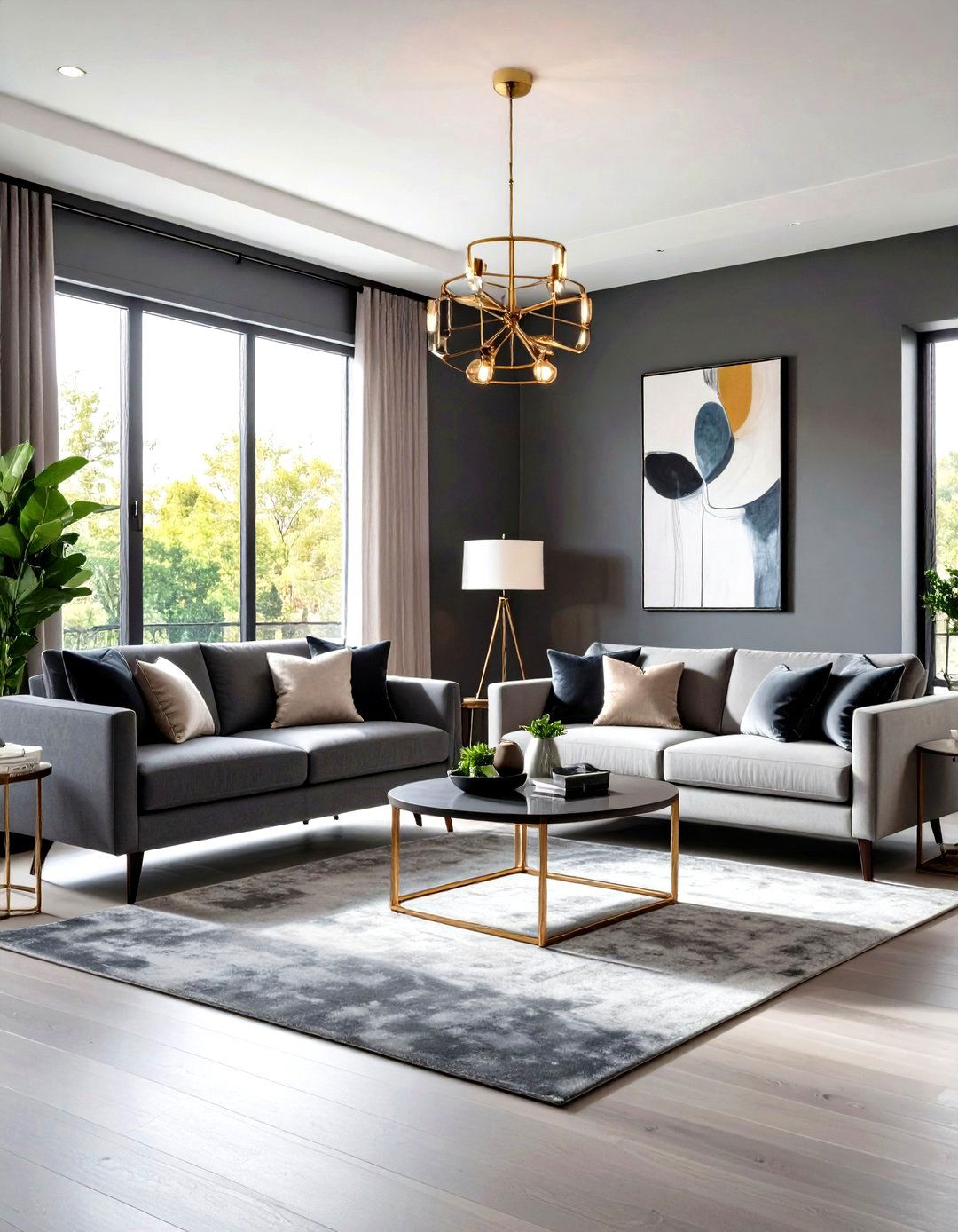 Monochromatic Gray Serenity Suite - 24 Therapist Office Decor Ideas