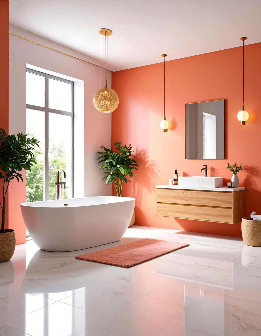 Monochromatic Sophistication Scheme - 24 Elegant Bathroom Decor Ideas
