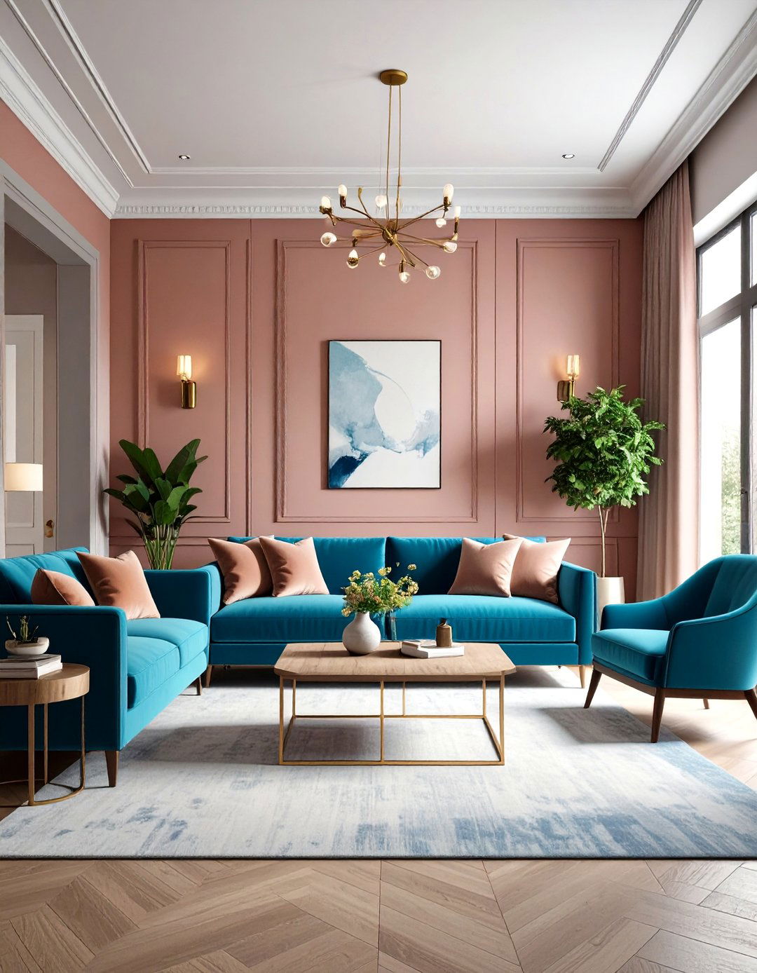 Monochromatic Sophistication - 24 Aesthetic Living Room Ideas