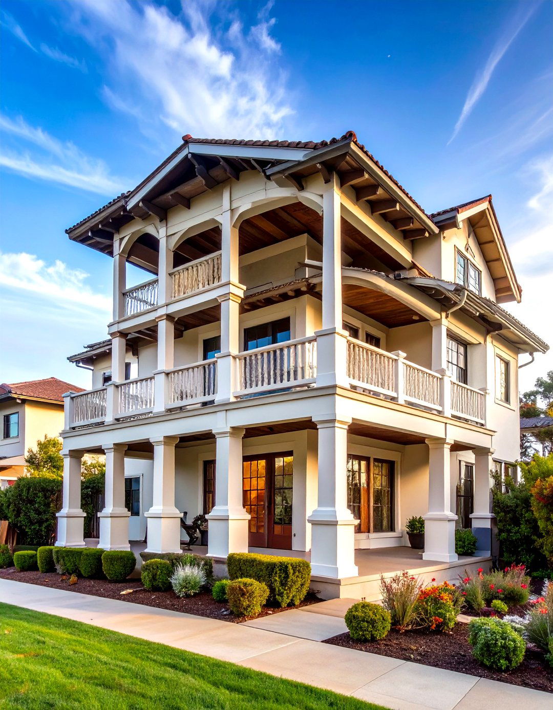 Monterey Style Variations - 24 spanish colonial revival architecture