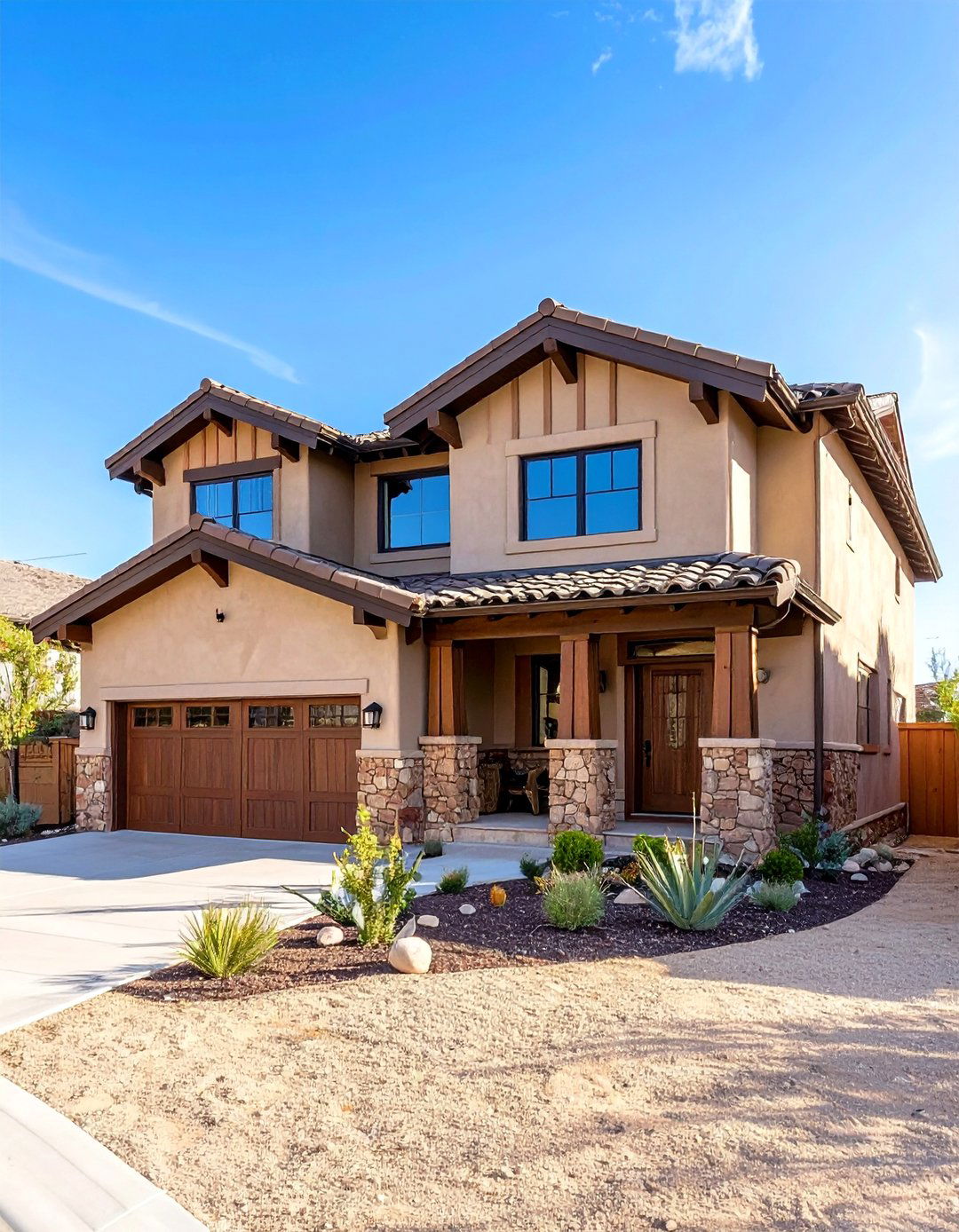 Monterey Taupe Desert Inspiration - 24 Board and Batten Siding Colors