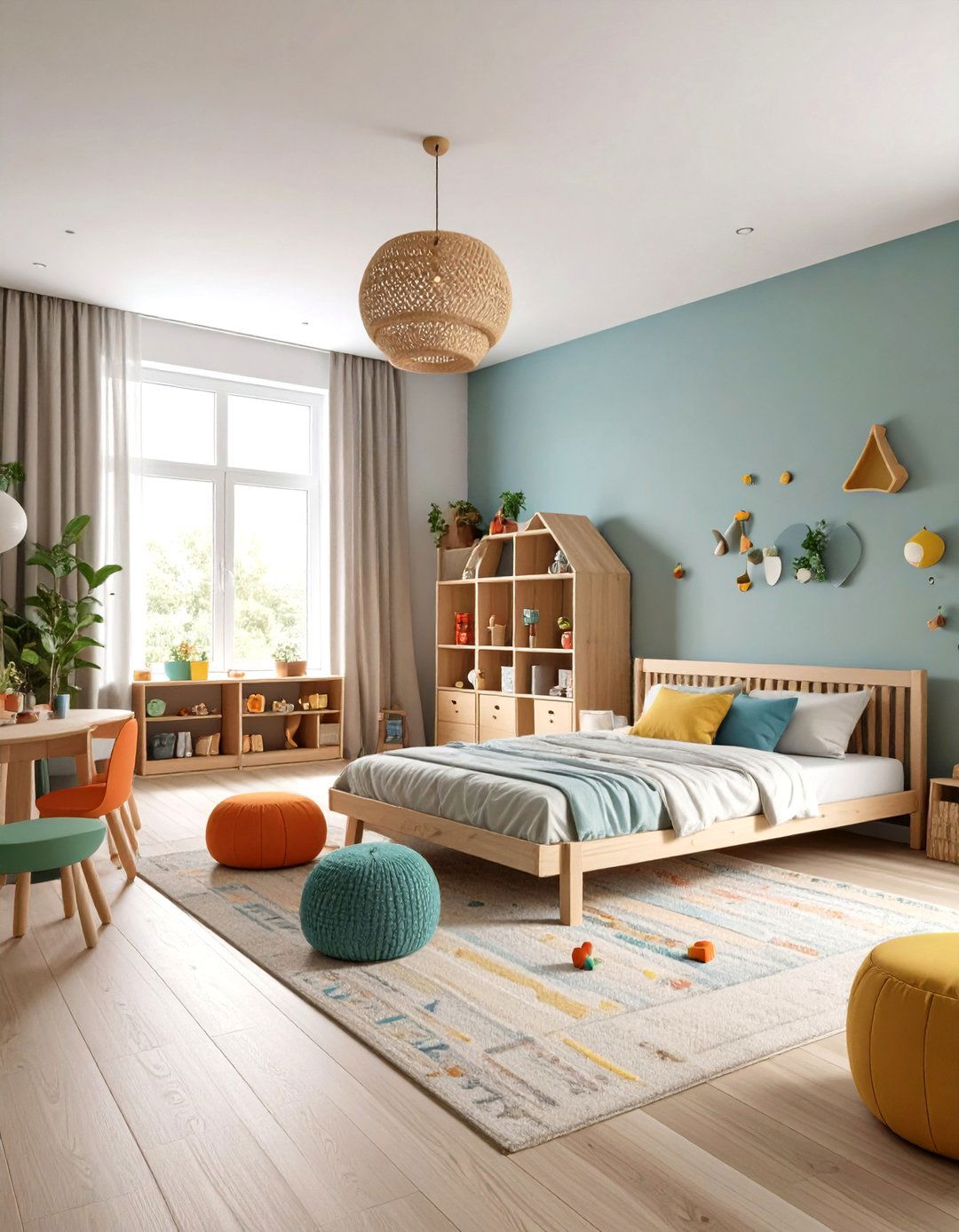 Montessori Educational Play Space - 24 Kids Room Ideas
