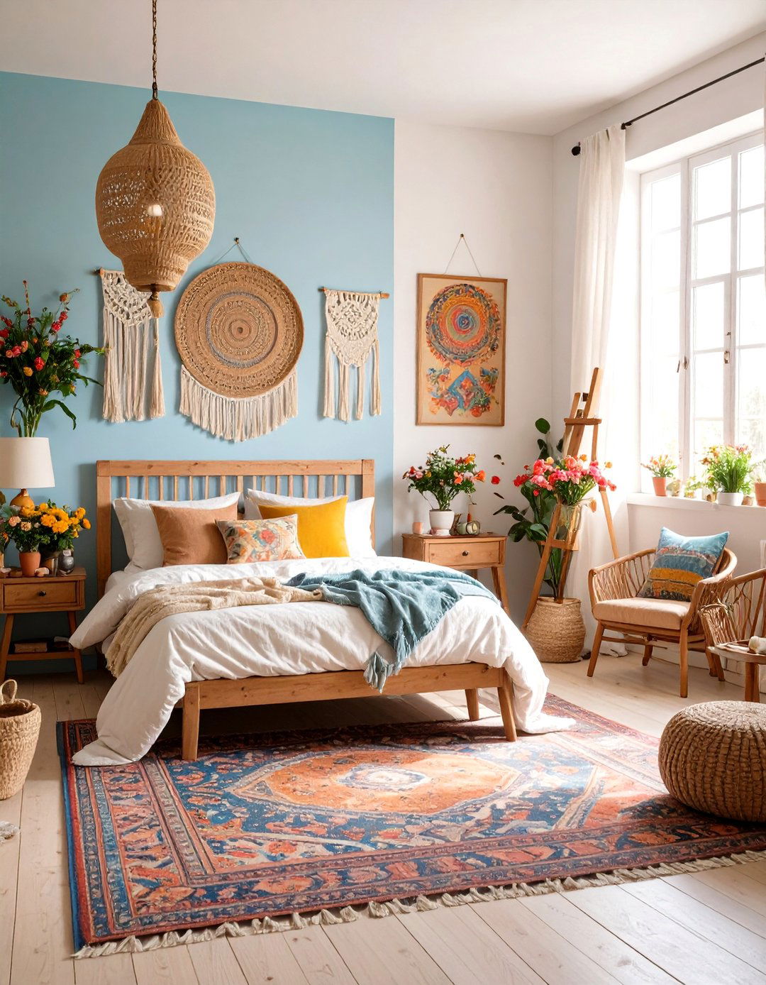Montmartre Artist Quarter Bohemian - 24 Paris-themed Bedroom Ideas