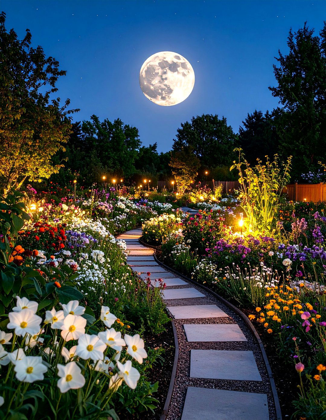 Moon Phase Garden - 24 School Garden Ideas