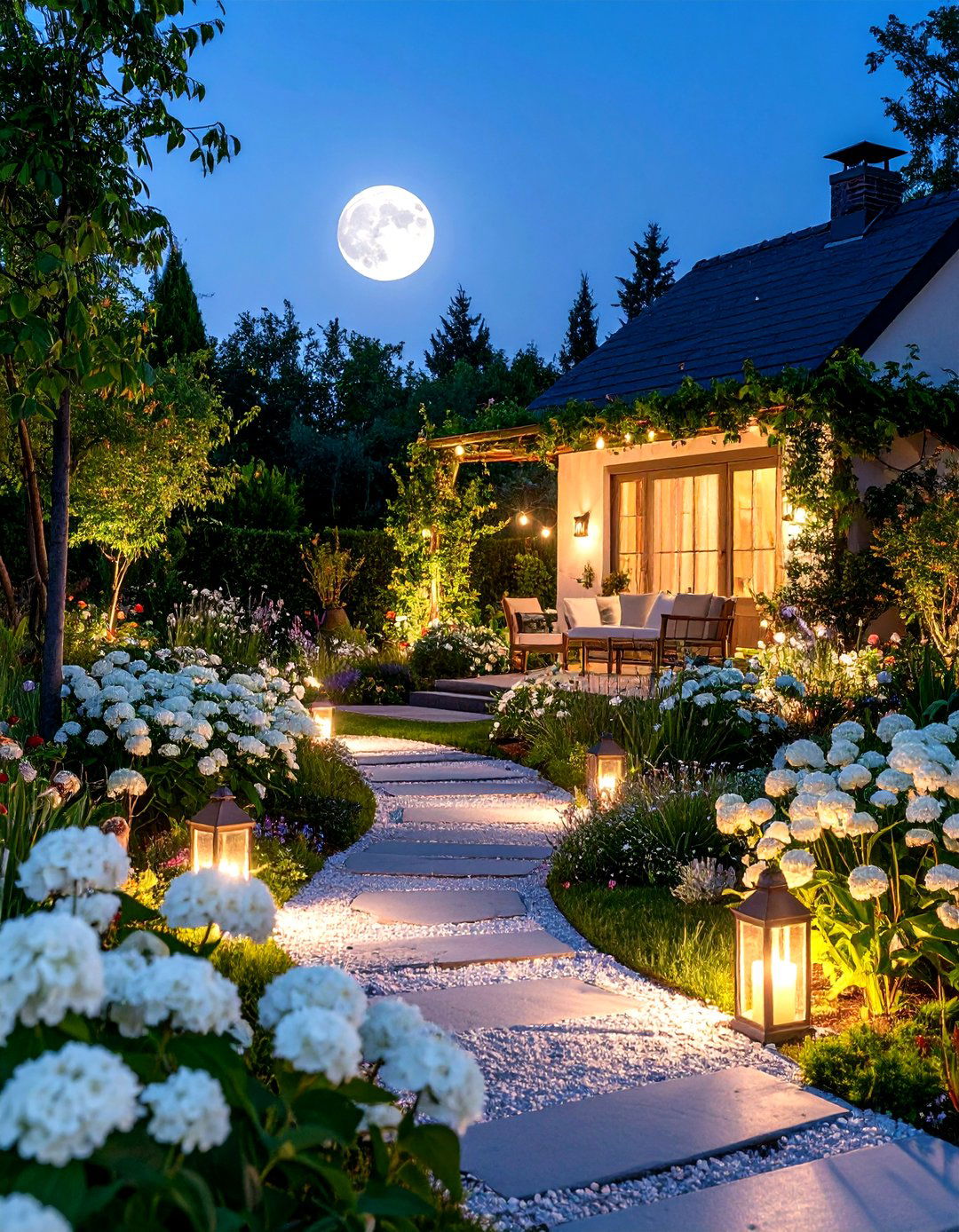 Moonlight Garden Retreat - 24 Secret Garden Ideas